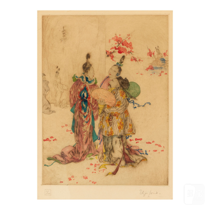 艾倫與西蒙·哈特曼伉儷珍藏 | NINE CHINESE AND ASIAN SUBJECT HAND-COLORED PRINTS - 图8